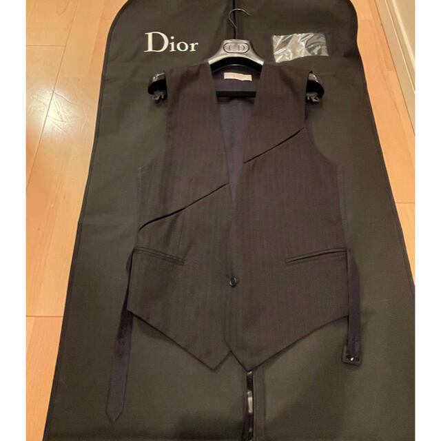 DIOR HOMME(ディオールオム)のDior Homme  スラッシュジレ　44   メンズのトップス(ベスト)の商品写真