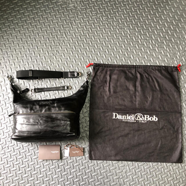 ダニエルボブ ナノユニバース 別注 巾着バッグ ダークブラウン 新品 送料無料