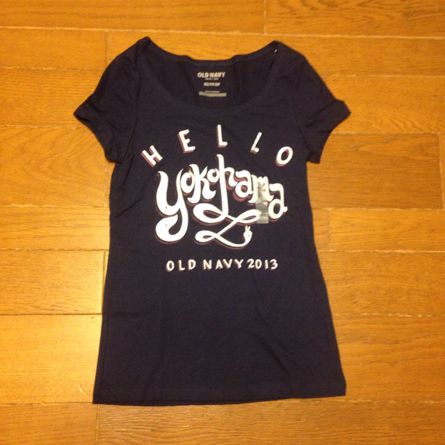 Old Navy(オールドネイビー)の☆OLD NAVY 横浜Tシャツ☆ レディースのトップス(Tシャツ(半袖/袖なし))の商品写真