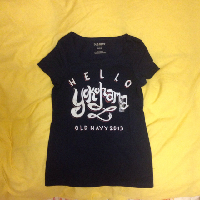 Old Navy(オールドネイビー)の☆OLD NAVY 横浜Tシャツ☆ レディースのトップス(Tシャツ(半袖/袖なし))の商品写真