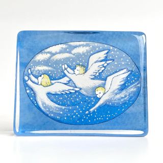 イッタラ(iittala)の青空に揺れて ガラスカード アラビア ヘルヤ イッタラ(置物)