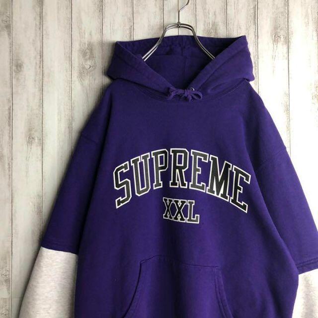 【即完売】 Supreme シュプリーム パーカー 希少 デカロゴ 入手困難