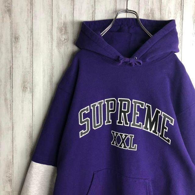 【即完売】 Supreme シュプリーム パーカー 希少 デカロゴ 入手困難