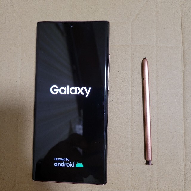 Galaxy Note 20 Ultra 5G SCG06 au simフリー