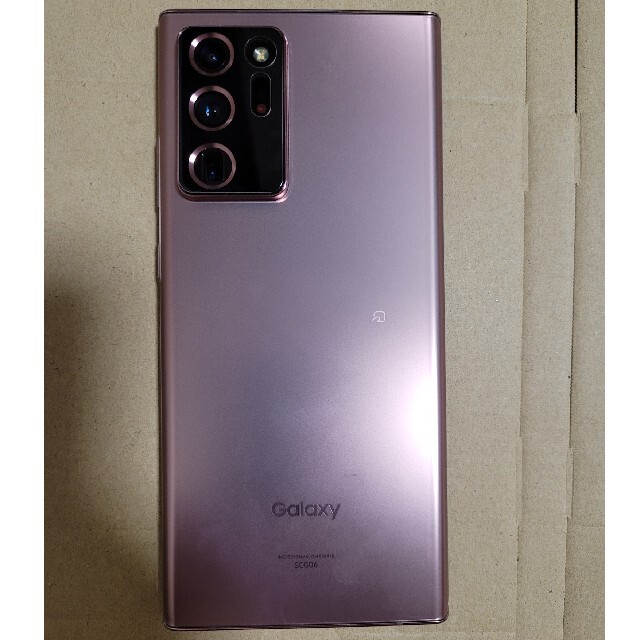 Galaxy Note 20 Ultra 5G SCG06 au simフリー