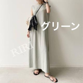 アパルトモンドゥーズィエムクラス(L'Appartement DEUXIEME CLASSE)のAPPAREL  ロサンゼルスアパレル N/S Maxi Onepiece (ロングワンピース/マキシワンピース)