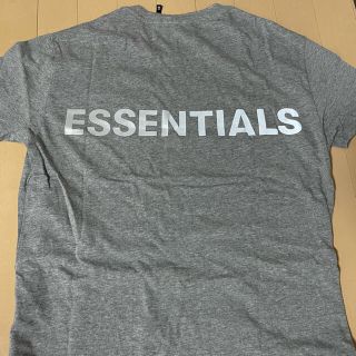 フィアオブゴッド(FEAR OF GOD)のfog ESSENTIALS リフレクティブロゴ　半袖Tシャツ(Tシャツ/カットソー(半袖/袖なし))