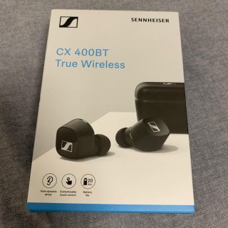 ゼンハイザー(SENNHEISER)のSENNHEISER CX 400BT True Wireless ブラック(ヘッドフォン/イヤフォン)