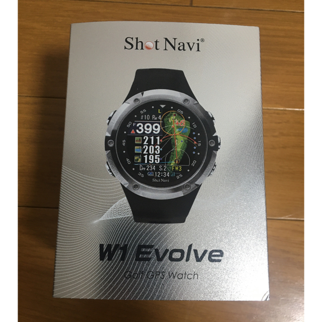 新品未使用　ショットナビ ゴルフナビ W1 Evolve連続使用可能時間約12時間