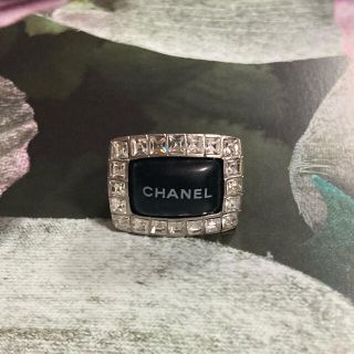 シャネル(CHANEL)のVINTAGE CHANEL LOGO JEWELRY RING(リング(指輪))