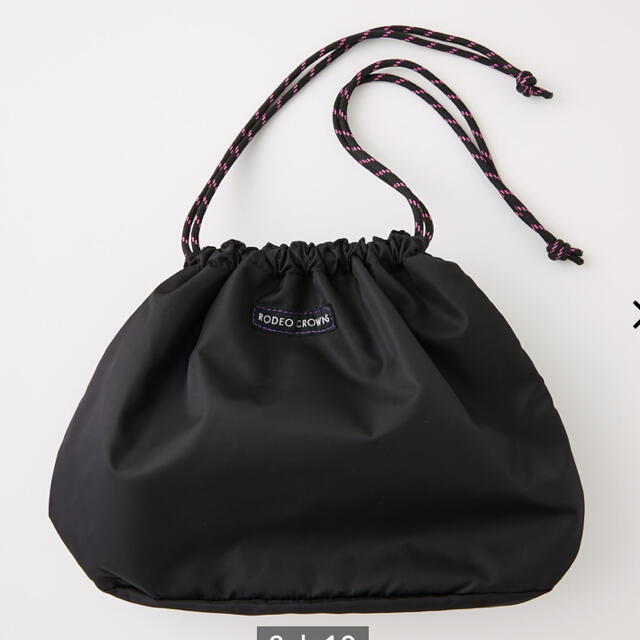 RODEO CROWNS WIDE BOWL(ロデオクラウンズワイドボウル)のRODEOCROWNS  2WAYエプロンBAG 新品未使用 レディースのファッション小物(ポーチ)の商品写真