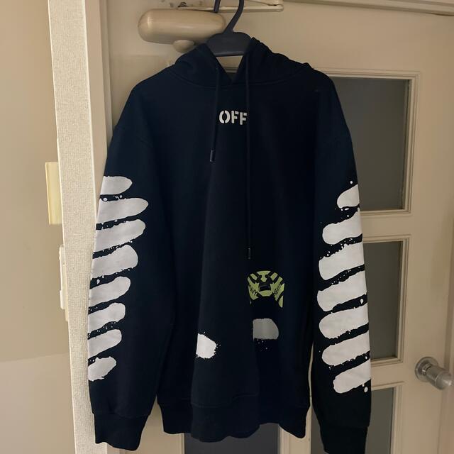 定番最新作】 OFF-WHITE - off-whiteパーカー中古の通販 by kanesan's