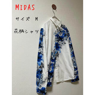 ミダス(MIDAS)のMIDAS 花柄シャツ　サイズM(シャツ)