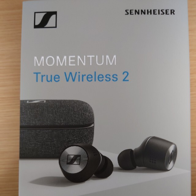 SENNHEISER(ゼンハイザー)の[美品]SENNHISER MOMENTUM True Wireless2 スマホ/家電/カメラのオーディオ機器(ヘッドフォン/イヤフォン)の商品写真