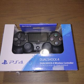 ソニー(SONY)の新品　PlayStation4 コントローラー　ジェットブラック　純正(その他)