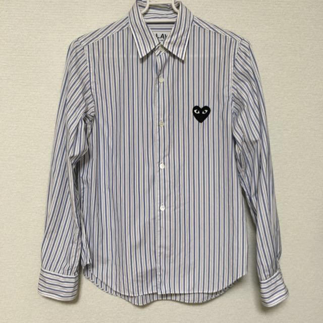 COMME des GARCONS - コムデギャルソン ストライプシャツの通販 by