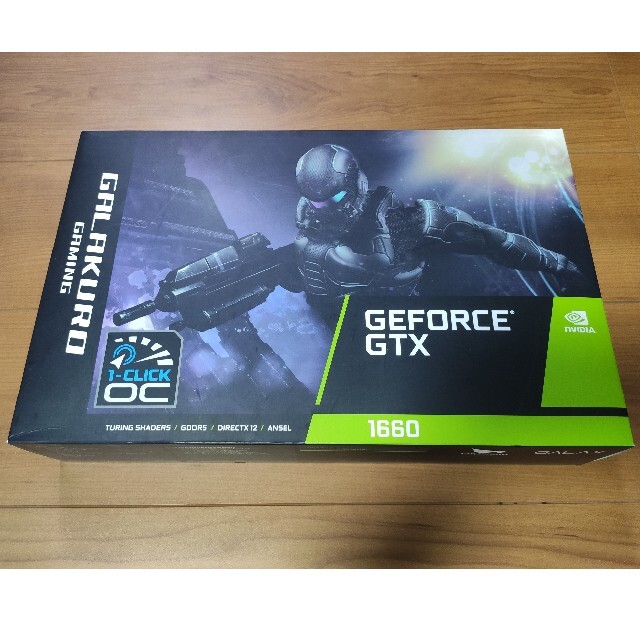 玄人志向 GALAKURO NVIDIA GeForce GTX1660