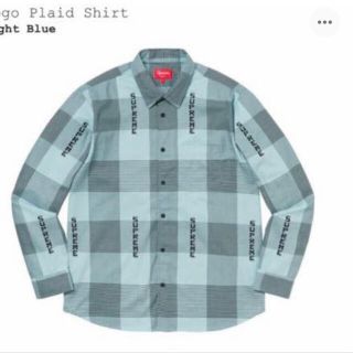 シュプリーム(Supreme)の新品 Supreme Logo Plaid Shirt  ロゴ 長袖シャツ(シャツ)