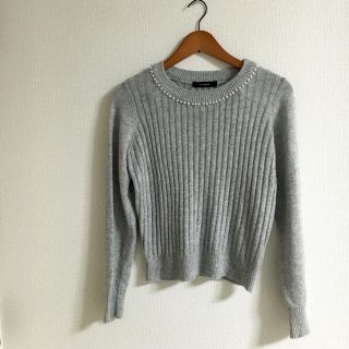 ダブルクローゼット(w closet)のw closet♡グレーニット 最終値下げ(ニット/セーター)