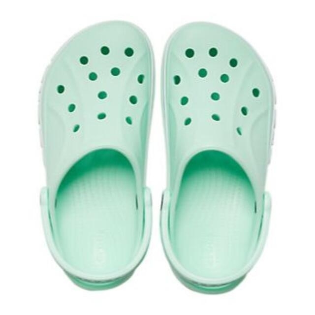 crocs(クロックス)の26cm クロックス バヤバンド クロッグ ネオミント グリーン系 新品 レディースの靴/シューズ(サンダル)の商品写真