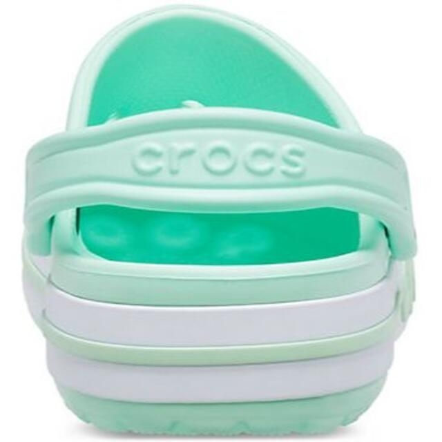 crocs(クロックス)の26cm クロックス バヤバンド クロッグ ネオミント グリーン系 新品 レディースの靴/シューズ(サンダル)の商品写真