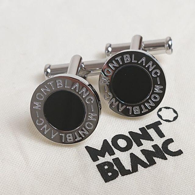 MONTBLANC - モンブラン カフリンクス カフス マイスター オニキス ホワイトスター