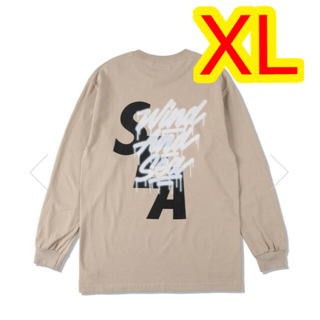 IT'S A LIVING X WDS L/S TEE / BEIGE XL 優れた品質 9690円 www.gold ...