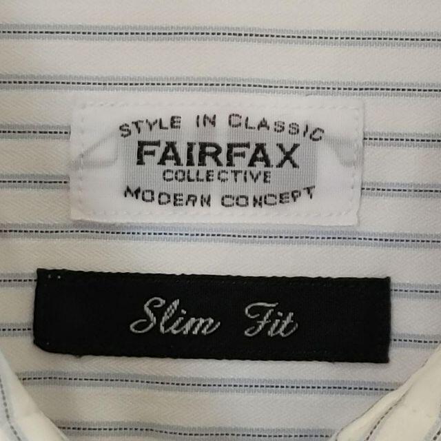 FAIR FAX(フェアファクス)のfairfax レギュラーシャツ　16 41 ストライプシャツ メンズのトップス(シャツ)の商品写真