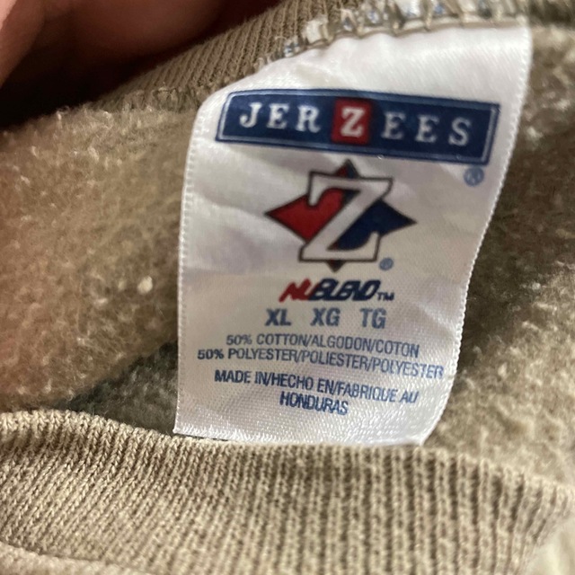 JERZEES(ジャージーズ)の古着　プリント　スウェット メンズのトップス(スウェット)の商品写真