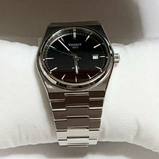 ティソ(TISSOT)のTISSOT ティソ PRX 極美品 ブラック(腕時計(アナログ))