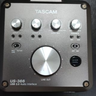 TASCAM US-366(オーディオインターフェイス)