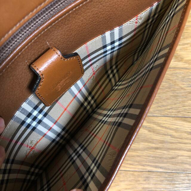 BURBERRY(バーバリー)の【rufuran様専用】Burberrys クラッチバッグ　茶色 メンズのバッグ(セカンドバッグ/クラッチバッグ)の商品写真