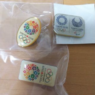 五輪 東京オリンピック2020 ピンバッジ磁石 東京オリンピック招致エンブレム (バッジ/ピンバッジ)