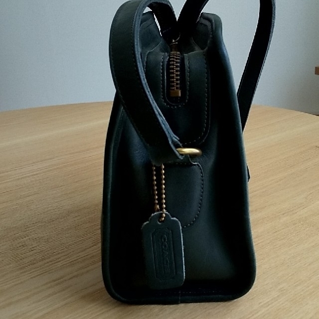 オールドコーチ COACH スクエアショルダー ダークグリーン