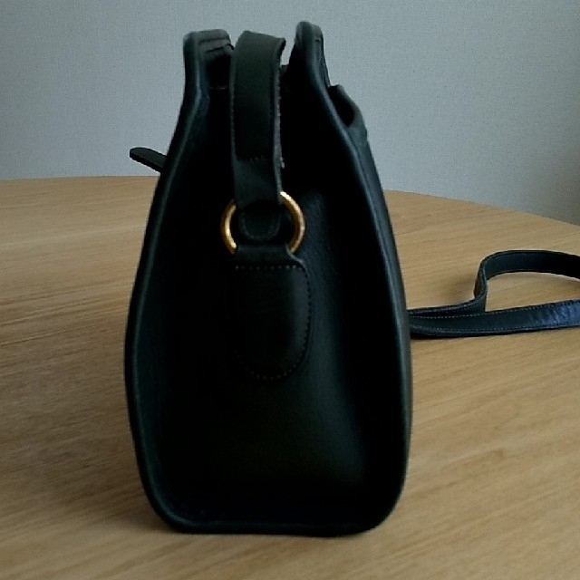 オールドコーチ COACH スクエアショルダー ダークグリーン