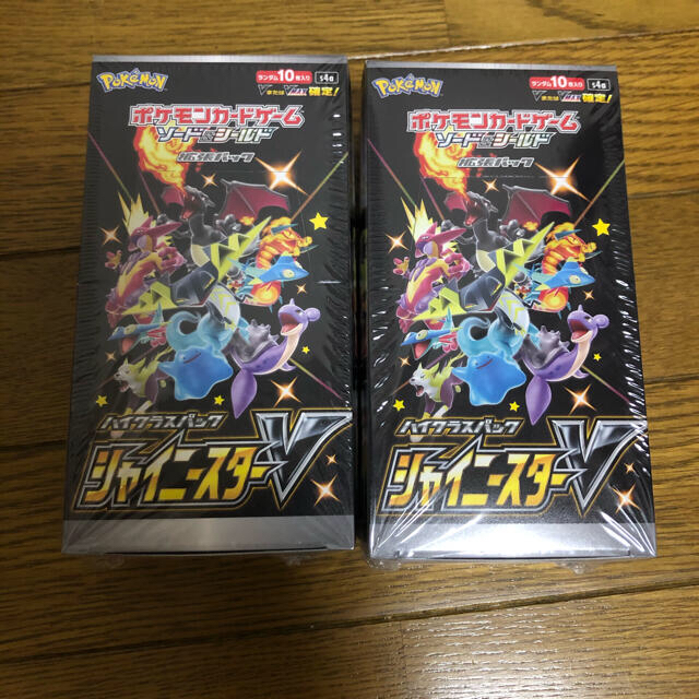 ポケモンカード　シャイニースターV 2BOX タッグ1BOX