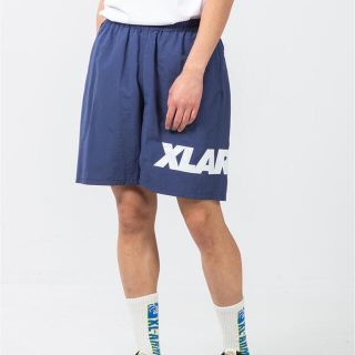 エクストララージ(XLARGE)の新品！XLARGE NYLON STANDARD LOGO SHORTS(ショートパンツ)