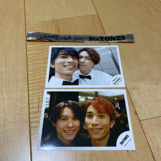 ジャニーズ(Johnny's)の田中樹 松村北斗 SixTONES 公式写真 銀テ(男性タレント)