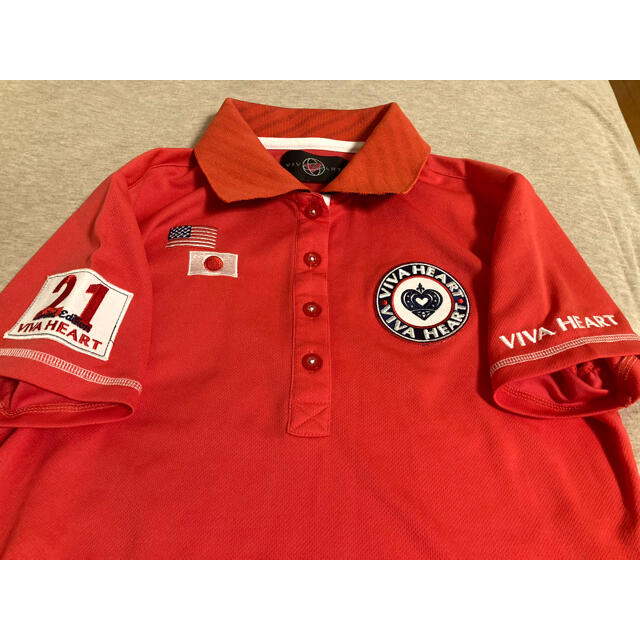 VIVA HEART(ビバハート)のきょん様専用ビバハート　ポロシャツ　ゴルフウェア　 レディースのトップス(ポロシャツ)の商品写真