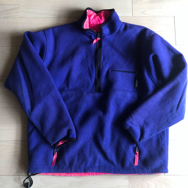 patagonia(パタゴニア)のパタゴニア　ヴィンテージ　グリセード　リバーシブル　プルオーバー　USA製 メンズのジャケット/アウター(ブルゾン)の商品写真