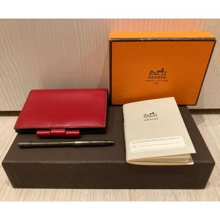 エルメス(Hermes)の【値下げしました】エルメス　アジェンダ　ミニ手帳カバー(手帳)