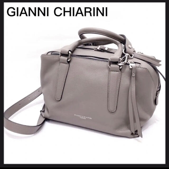 GIANNI CHIARINI ジャンニキャリーニレザー2WAYショルダーバッグ