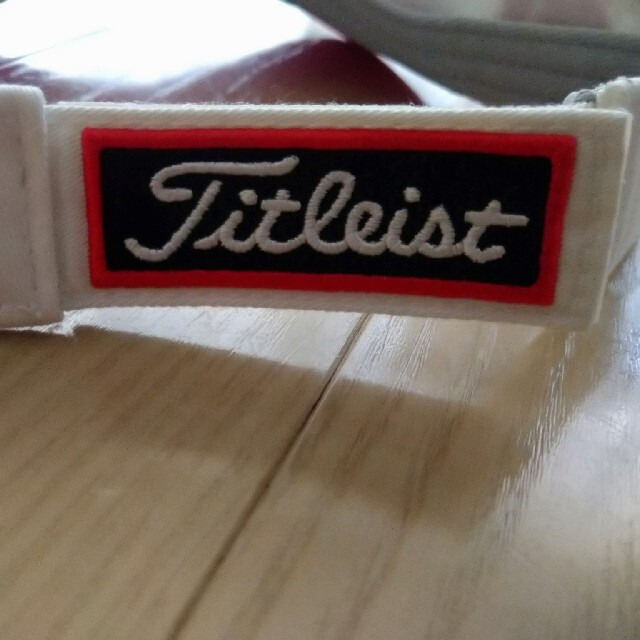 Titleist(タイトリスト)のタイトリスト　ゴルフ用サンバイザー スポーツ/アウトドアのゴルフ(ウエア)の商品写真