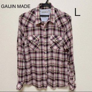 ガイジンメイド(GAIJIN MADE)のGAIJIN MADE ガイジンメイド 長袖シャツ L(シャツ)