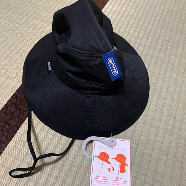 OUTDOOR PRODUCTS(アウトドアプロダクツ)の【未使用】帽子 ハット　婦人　サファリハット　撥水　アウトドアプロダクツ レディースの帽子(ハット)の商品写真