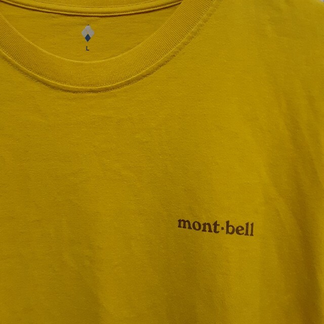mont bell(モンベル)の✨人気✨　mont-bell(モンベル)　メンズTシャツ　アウトドア　Lsize メンズのトップス(Tシャツ/カットソー(半袖/袖なし))の商品写真