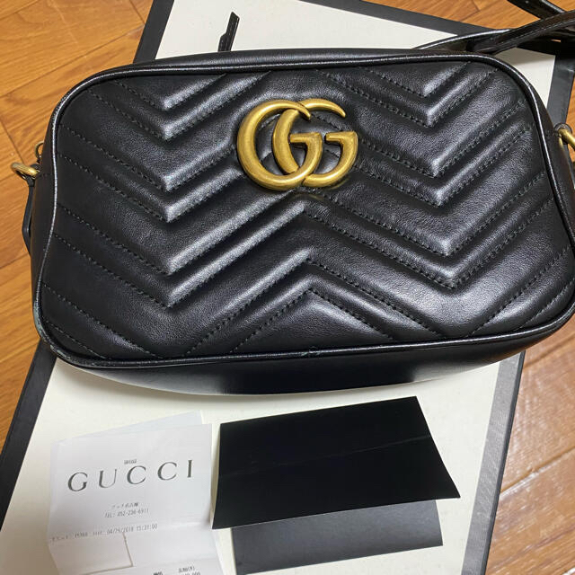 破格値下げ】 あやみ!GUCCI マーモントスモール ショルダーバッグ