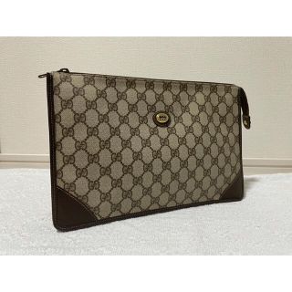 グッチ(Gucci)のオールドグッチ　クラッチバッグ　GGロゴ(セカンドバッグ/クラッチバッグ)