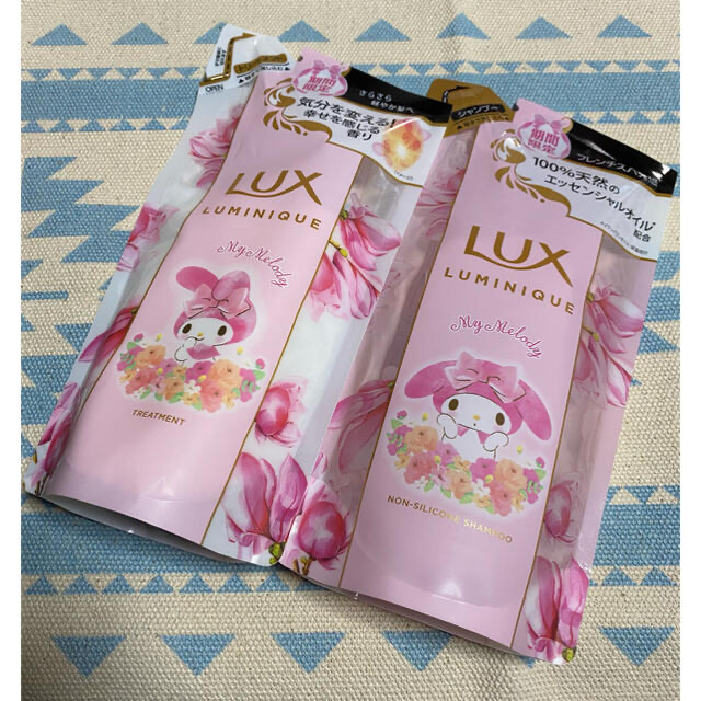 LUX(ラックス)のLUX ルミニーク シャンプー & トリートメント つめかえ用 各350g ✿  コスメ/美容のヘアケア/スタイリング(シャンプー/コンディショナーセット)の商品写真