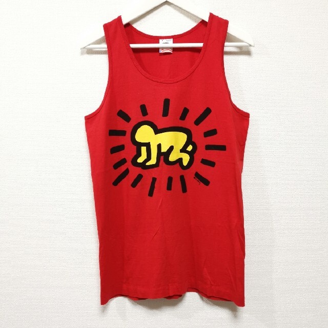 S 90s キース へリング Keith Haring タンクトップ USA製